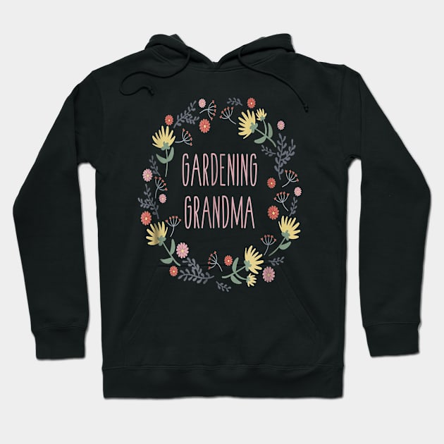 Cute Gardening Grandma Hoodie by brittenrashidhijl09